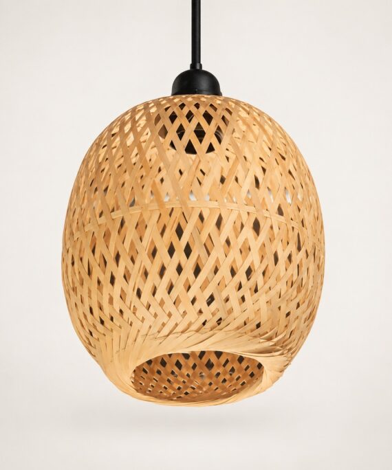 Lámpara Colgante Zenlight (K) en Bambú
