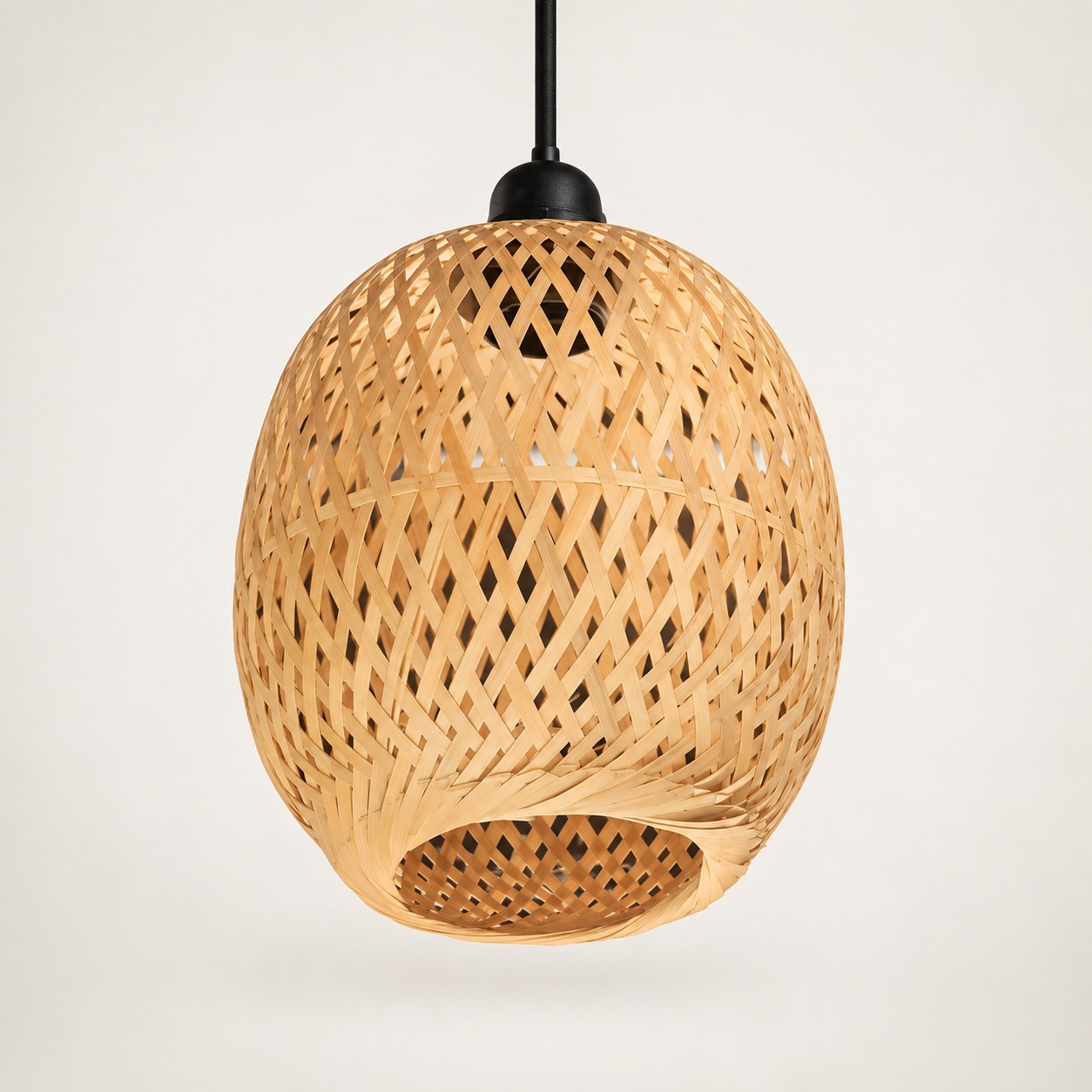 Lámpara Colgante Zenlight (K) en Bambú
